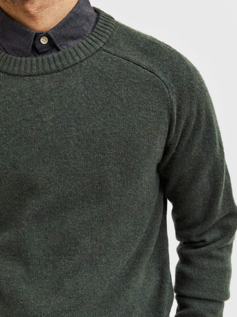 Miesten Neule, Coban Lambs Nos Armeijanvihreä>Selected Online