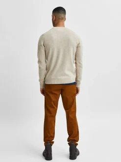 Miesten Neule, Coban Lambs Nos Luonnonvalkoinen>Selected