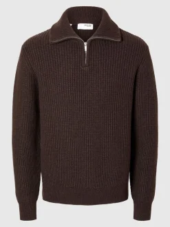 Miesten Neulepusero LAND LS KNIT HALFZIP><noscript><img width=