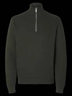 Miesten Neulepusero, DANE LS KNIT STRUCTURE HALF ZIP><noscript><img width=