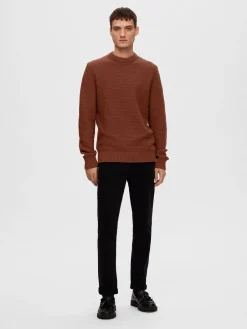 Miesten Neulepusero, K THIM STRUCTURE CREW>Selected Sale