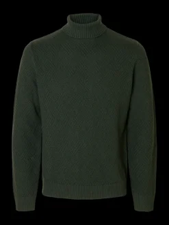 miesten neulepusero, TREVOR LS KNIT STRUCTURE ROLL NECK><noscript><img width=