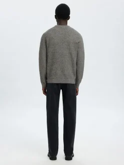 Miesten Neulepusero, ROSS LS KNIT STRUCTURE NOS ORGANIC COTTO><noscript><img width=