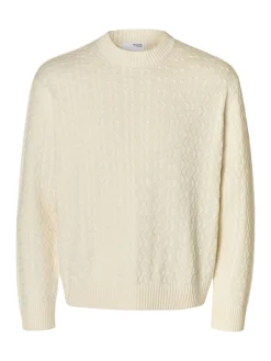 miesten neulepusero, K PHILIP LS KNIT RELAXED CREW NECK><noscript><img width=