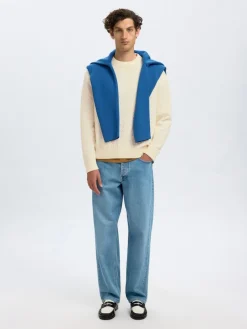 miesten neulepusero, K PHILIP LS KNIT RELAXED CREW NECK><noscript><img width=