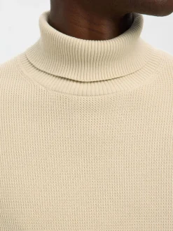 miesten neulepusero K DANE LS KNIT STRUCTURE ROLLNECK NOS,><noscript><img width=