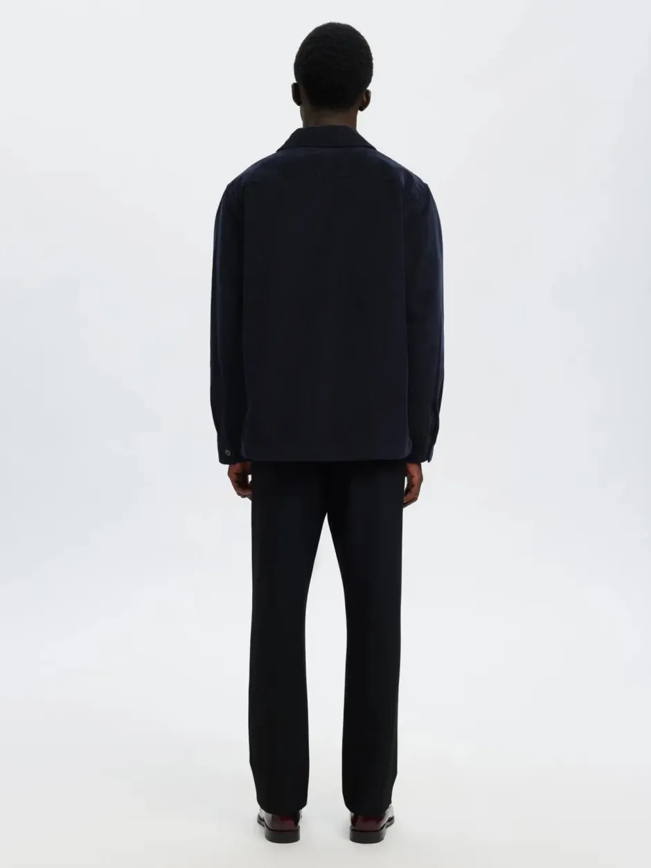 miesten paitatakki, SLHREGTATE CORD OVERSHIRT>Selected New