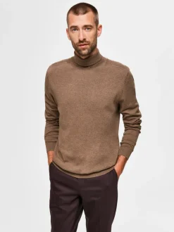 , Miesten Pooloneule, Berg Roll Neck>Selected Online