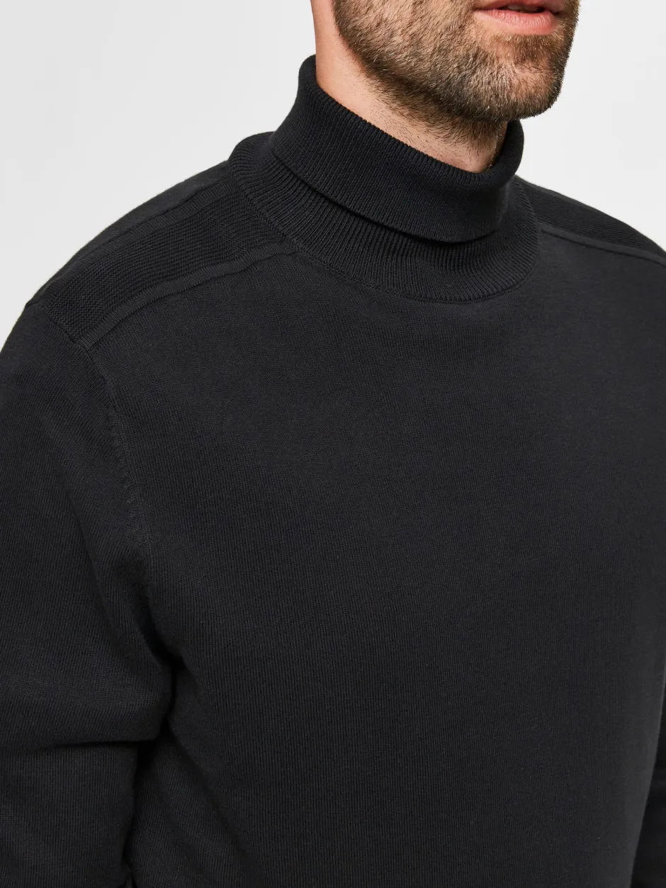 , Miesten Pooloneule, Berg Roll Neck>Selected Sale