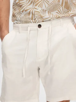 miesten shortsit, COMFORT BRODY LINEN SHORTS><noscript><img width=