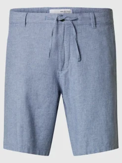 miesten shortsit, COMFORT BRODY LINEN SHORTS><noscript><img width=