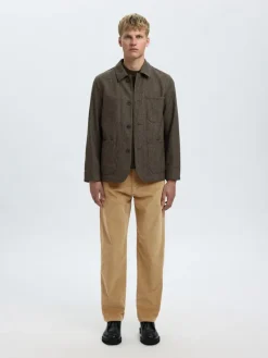 miesten suorat housut Straight Miles vakosamettihousut,><noscript><img width=