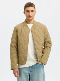 miesten tikkitakki, ERIK QUILTED JACKET>Selected Best