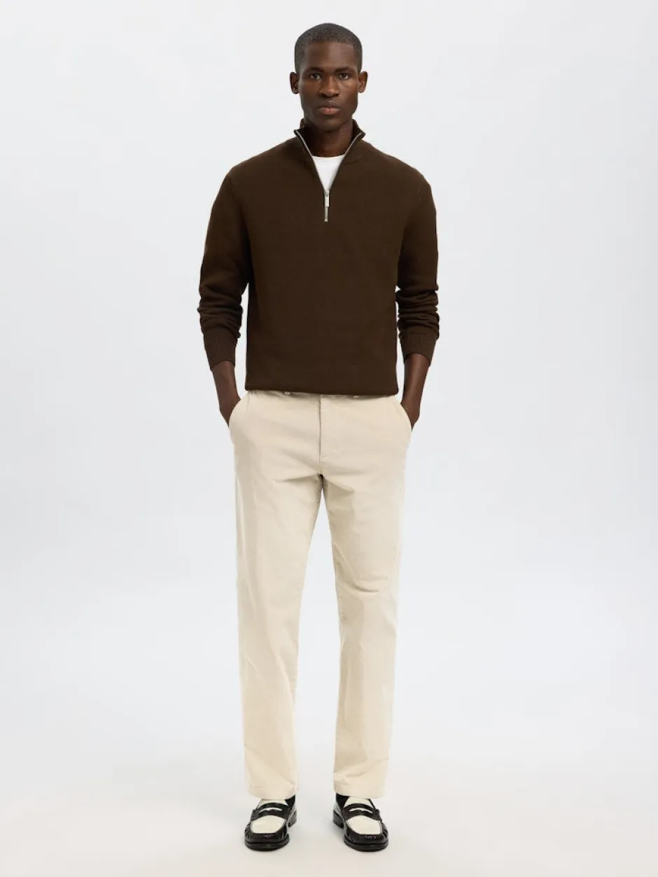 miesten vakosamettihousut K STRAIGHT MILES CORD PANT NOS, Moonstruck>Selected New