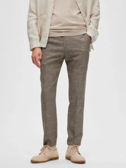 pellavahousut, OASIS LINEN TROUSER>Selected Hot
