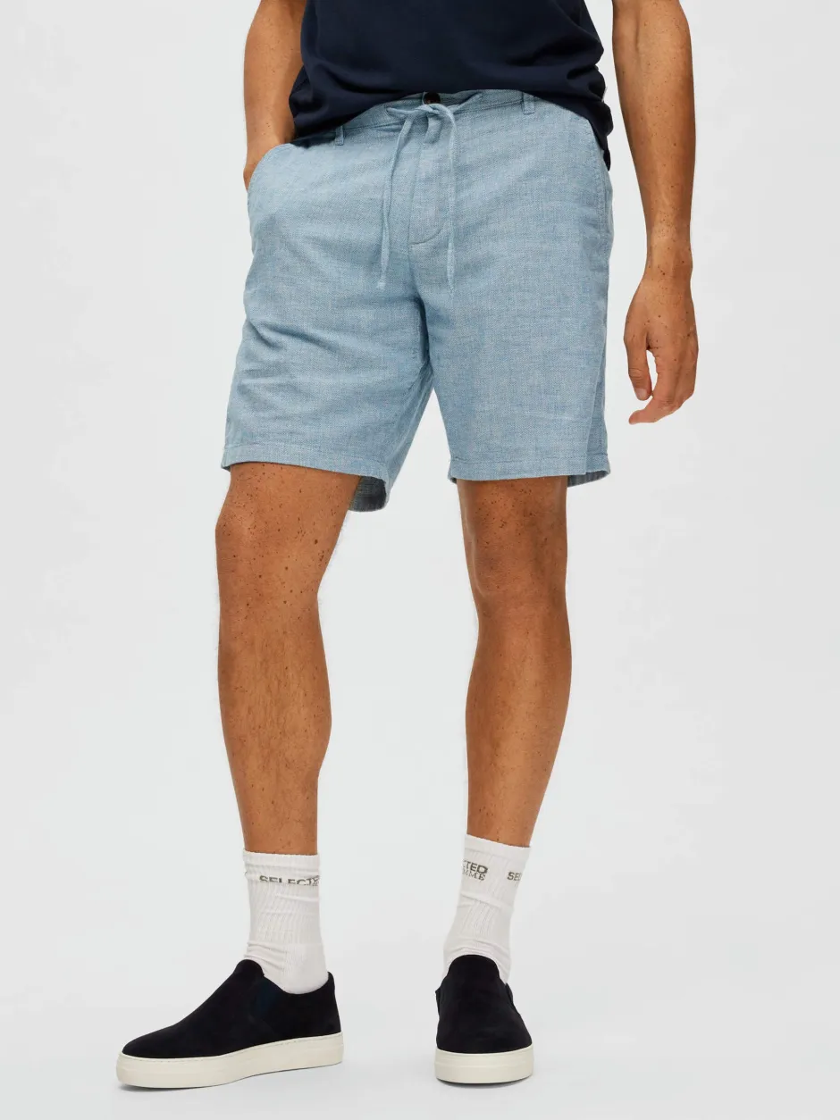 shortsit, COMFORT BRODY LINEN SHORTS>Selected Best