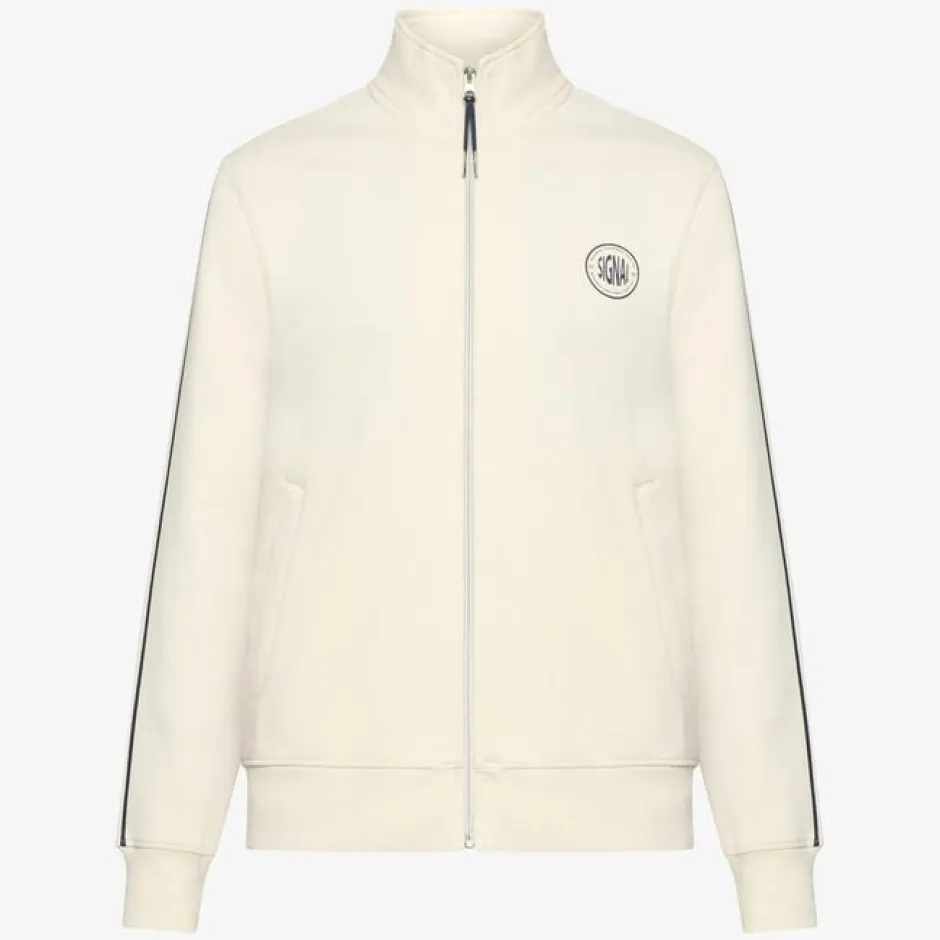 miesten collegepaita Mattssi Zip Sweat Cardigan,>Signal Sale