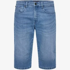 miesten farkkushortsit, KLAUS DENIM SHORTS Sininen, Indigo><noscript><img width=