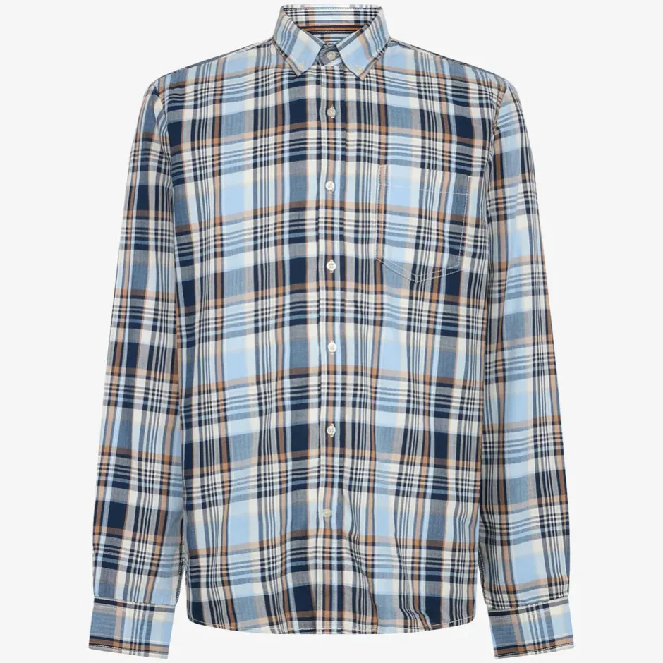 miesten kauluspaita, PETER CHECK>Signal