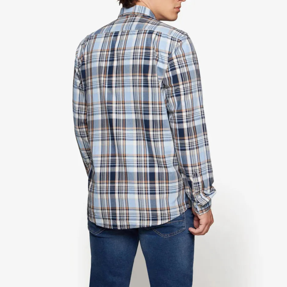 miesten kauluspaita, PETER CHECK>Signal