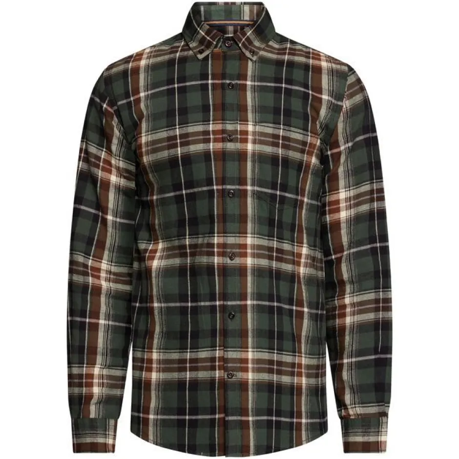 miesten kauluspaita BRUCESI CHECK,>Signal Outlet