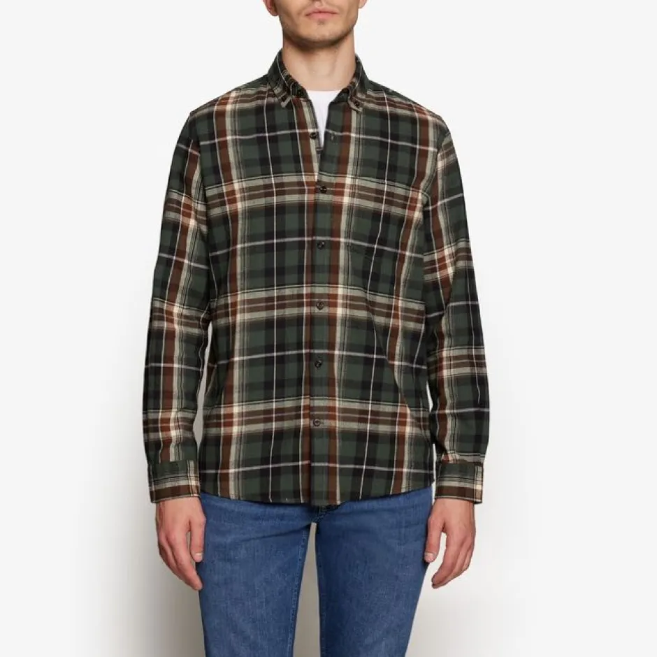 miesten kauluspaita BRUCESI CHECK,>Signal Outlet