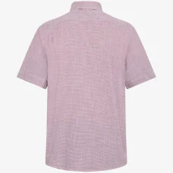 miesten lyhythihainen kauluspaita, PITT STRUCTURE Kuosi, Punainen><noscript><img width=