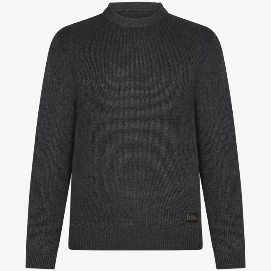 miesten neulepusero KALLESI STRUCTURE CREW,>Signal Outlet