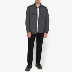 Miesten Takki, BILLESI HERRINGBONE Harmaa Kuosi><noscript><img width=