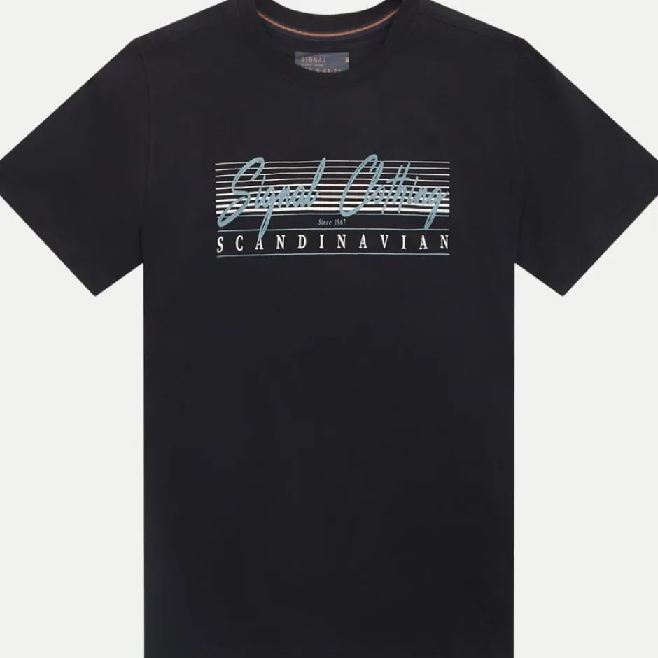 Miesten T-Paita, K LIMASI FRONT PRINT TEE>Signal Best