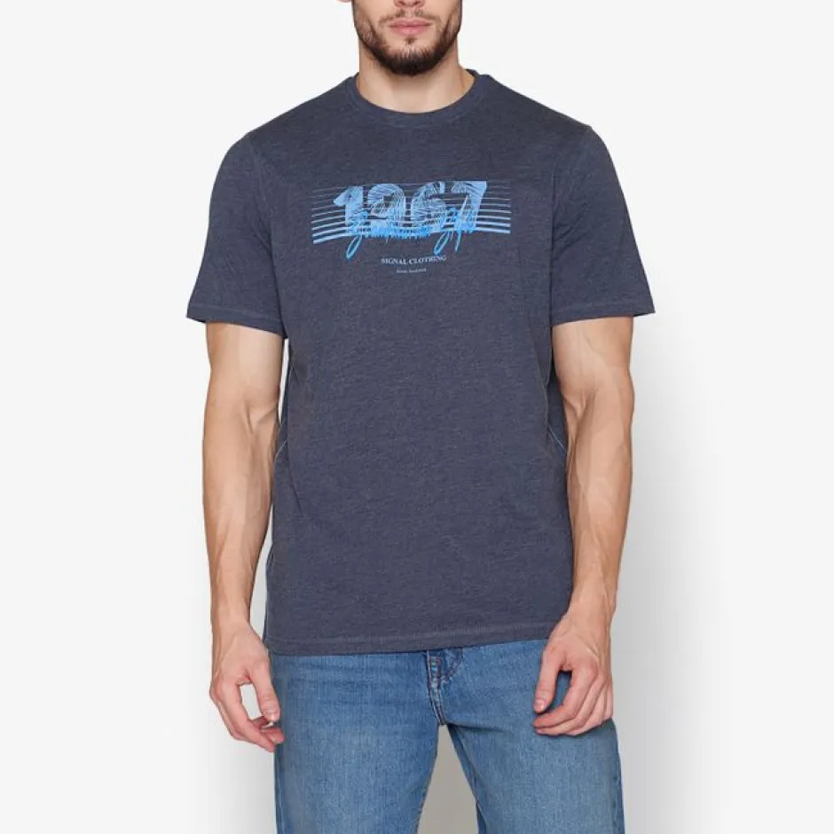 Miesten T-Paita, K URBAN PRINT>Signal Outlet