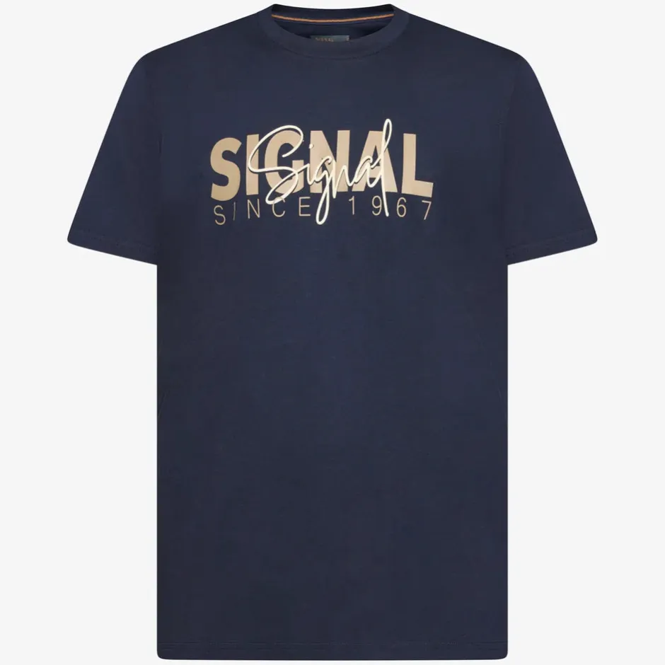 miesten t-paita, OWEN PRINT TEE>Signal Discount