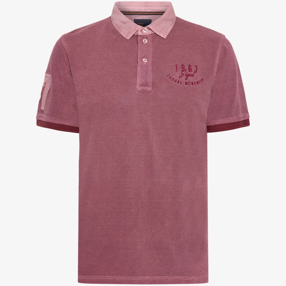 Singal miesten pikeepaita, OSCAR BADGE POLO>Signal Hot