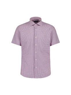 Miesten Kauluspaita, Performance Shirt SS TRA08-03 Kuosi, Punainen>Sinnuu Online