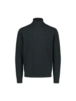 Miesten Neulepoolo ROLLNECK FINE MERINO WOOL MADE IN ITALY>Sinnuu Discount