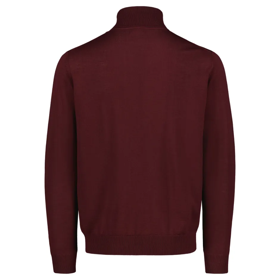 miesten pooloneule Rollneck Merino Wool Made in Italy,>Sinnuu