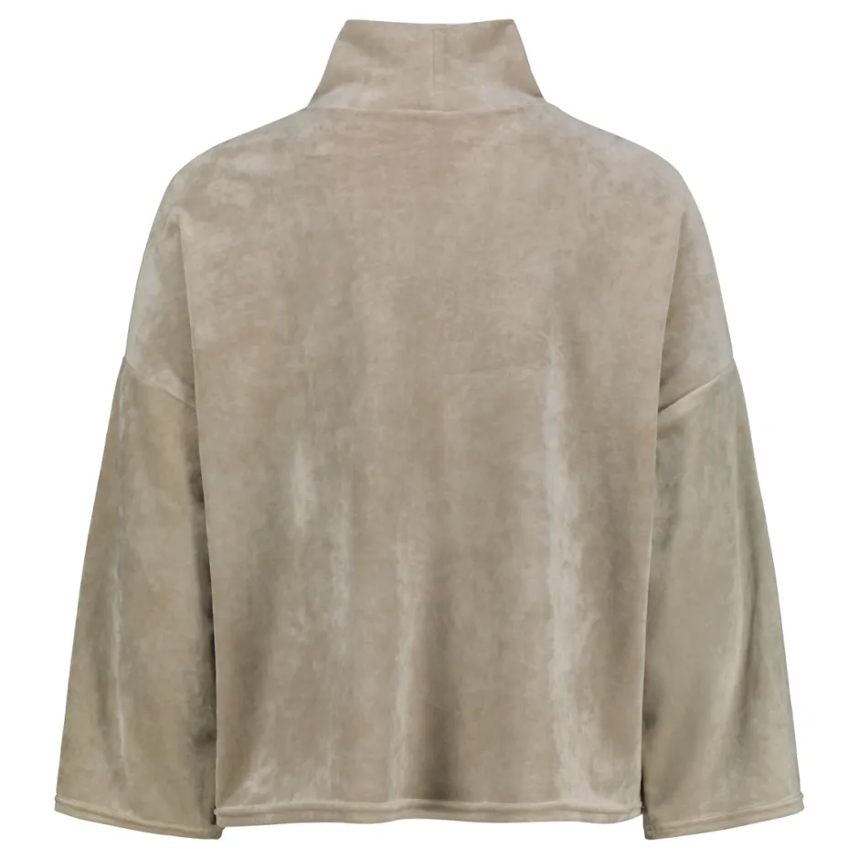 naisten paita Caya Velvet Sweater,>Sinnuu Online