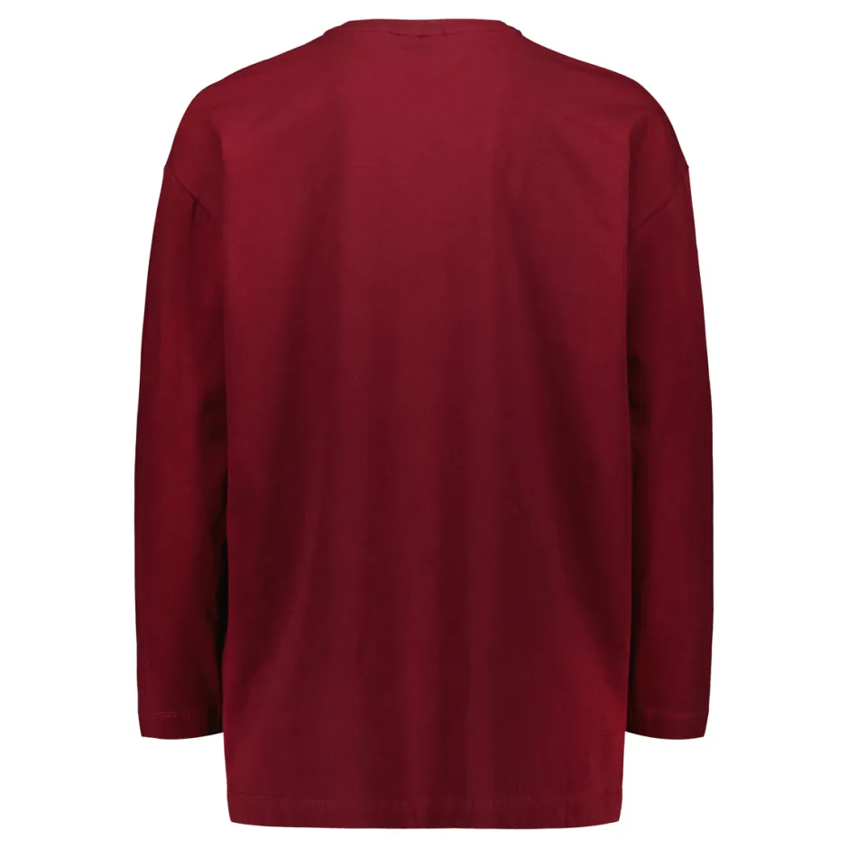 Naisten Paita Overshirt T-Shirt LS>Sinnuu Hot