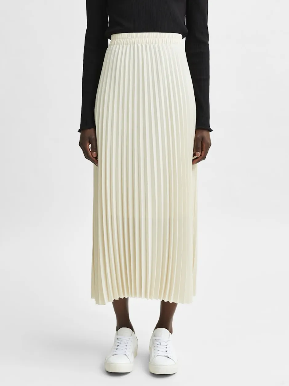 SLFALEXIS MW MIDI SKIRT B NOOS>Selected Femme Outlet