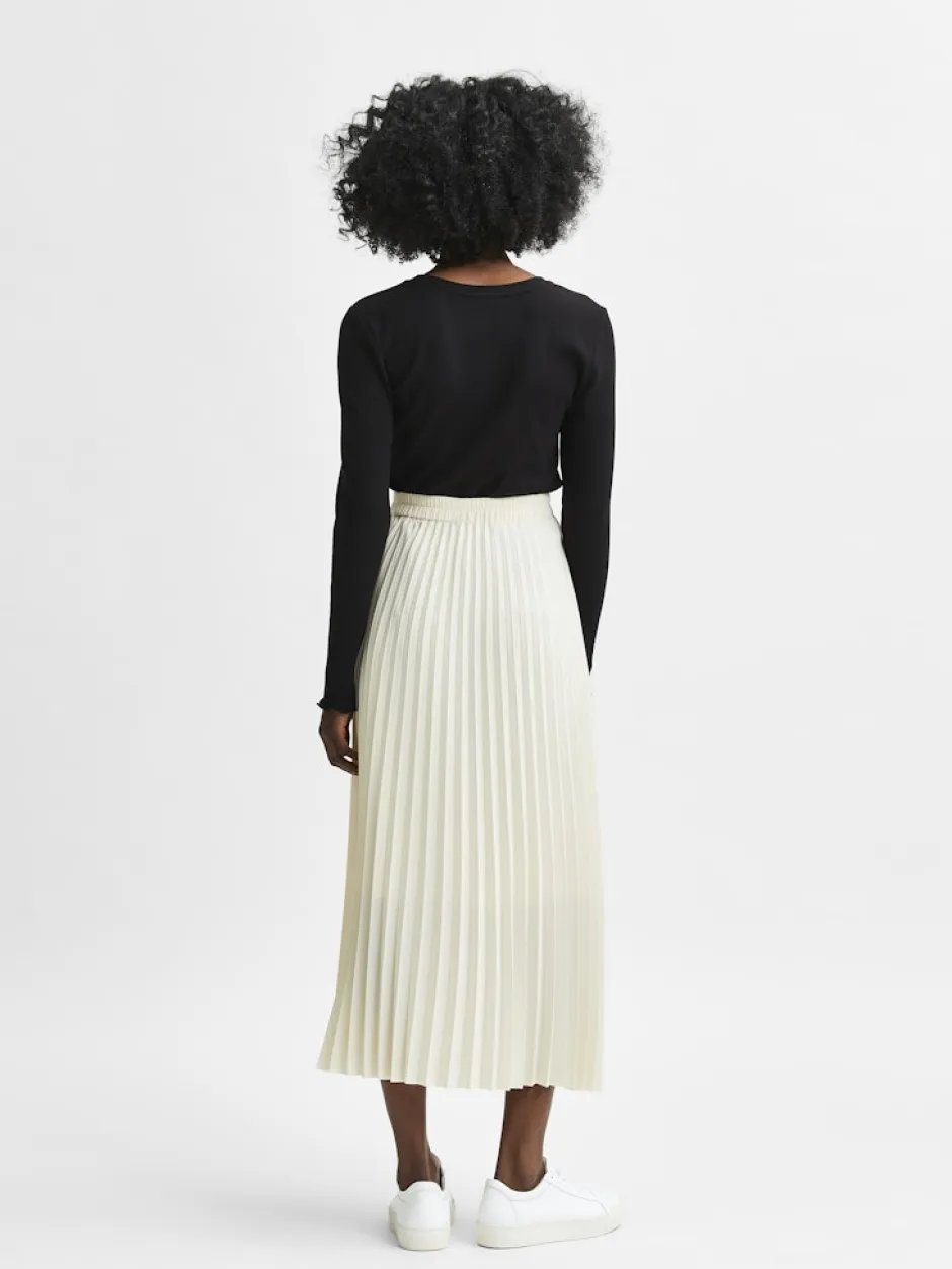 SLFALEXIS MW MIDI SKIRT B NOOS>Selected Femme Outlet