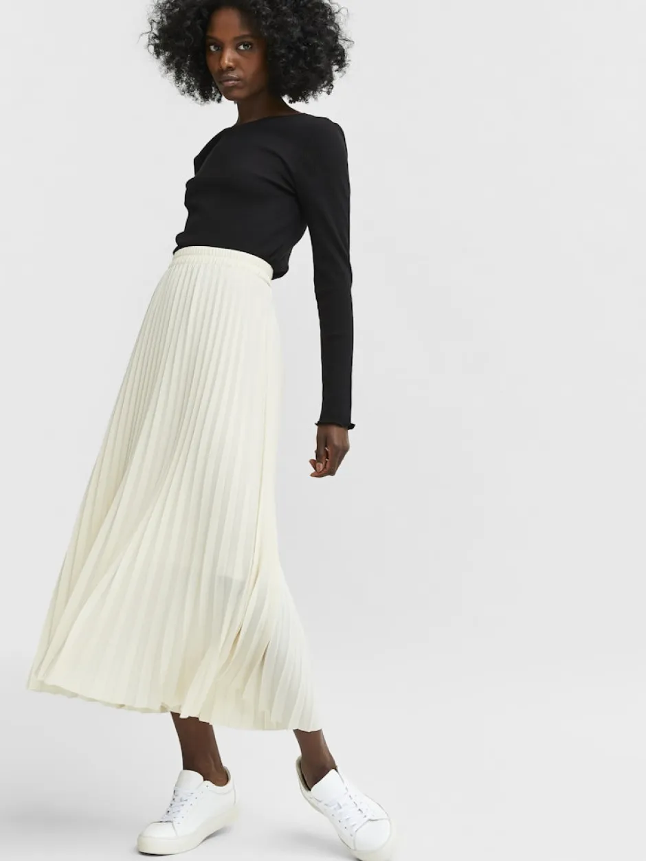 SLFALEXIS MW MIDI SKIRT B NOOS>Selected Femme Outlet