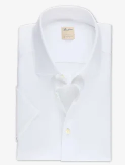 miesten lyhythihainen kauluspaita, SLIM LINE FOUR WAY SS>Stenströms Discount