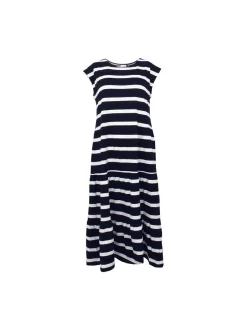 naisten mekko, JOY STRIPE TRICOT DRESS 118CM>S.T.I Outlet