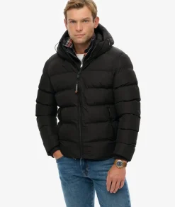 Miesten Talvitakki, Hooded Sports Puffer Jacket><noscript><img width=