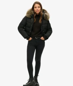 naisten takki Everest Hooded Bomber Jkt,><noscript><img width=