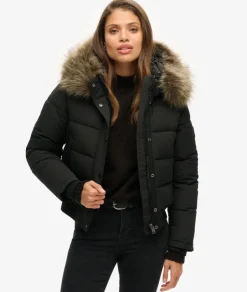 naisten takki Everest Hooded Bomber Jkt,><noscript><img width=