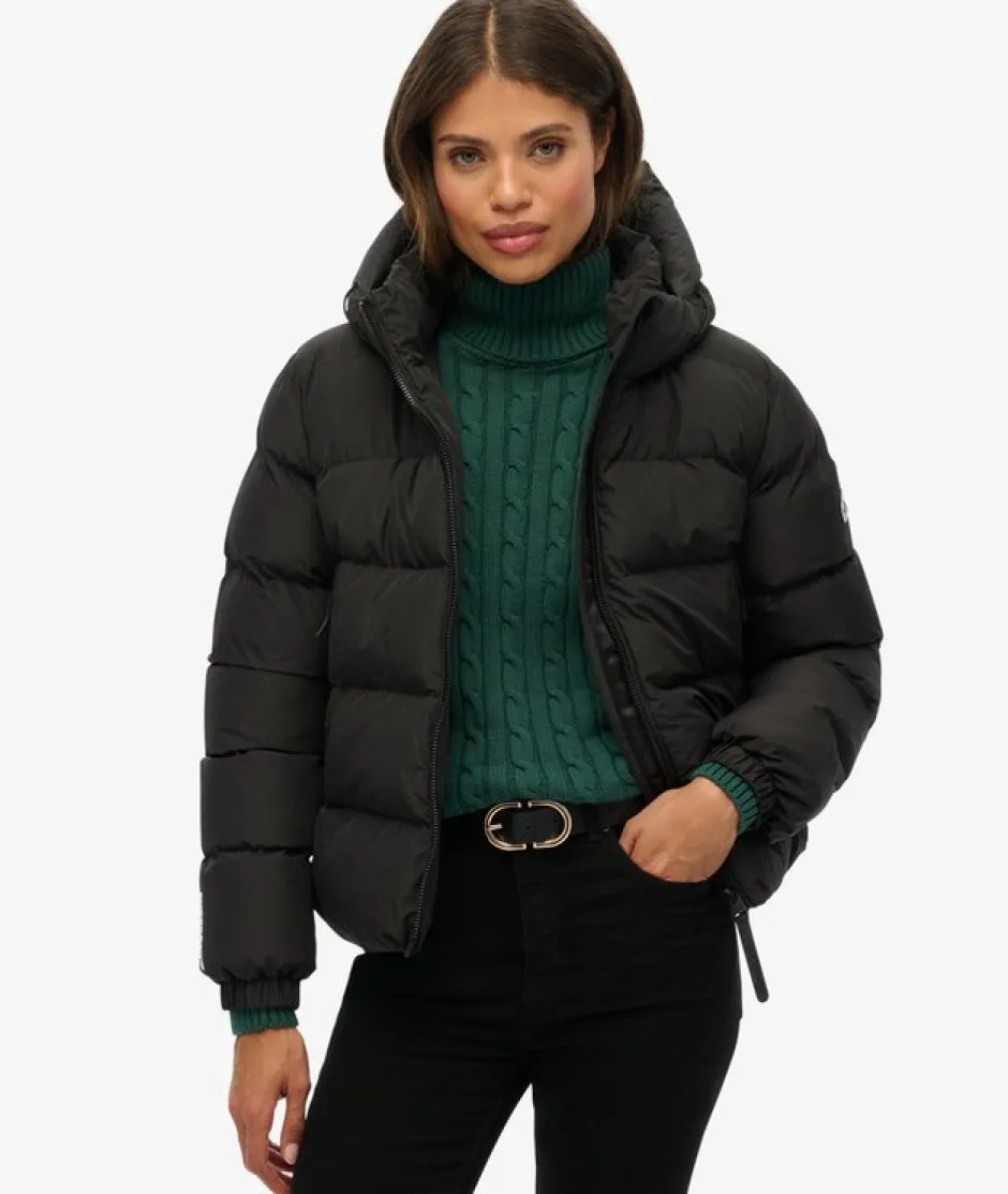 naisten takki Hooded Sports Puffer Jacket,>Superdry Hot