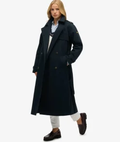 naisten trenssi Classic Trench Jacket,>Superdry New