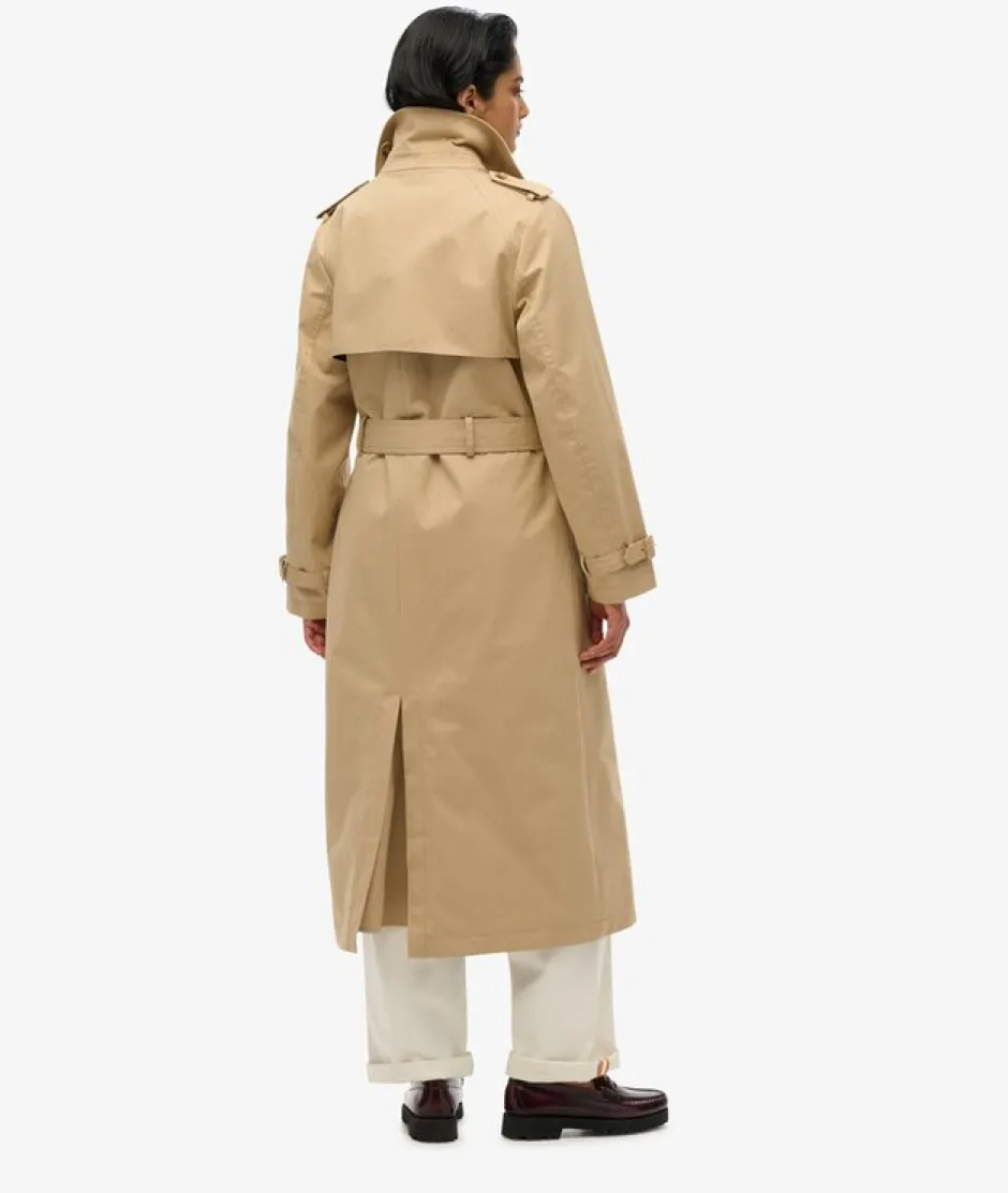 naisten trenssi Classic Trench Jacket,>Superdry Clearance