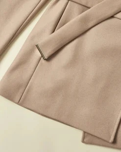 Naisten Villakangastakki, Rosess Short Wool Wrap Coat><noscript><img width=